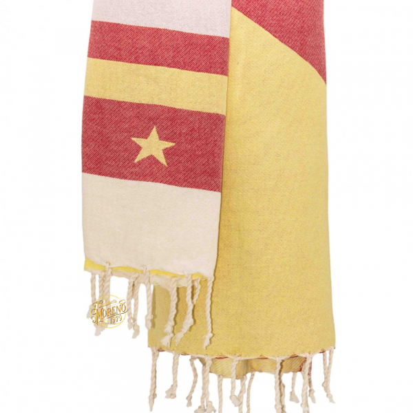 Toalla Fouta MUNDIAL ESPAÑA 100% Algodón 2x1 Metros