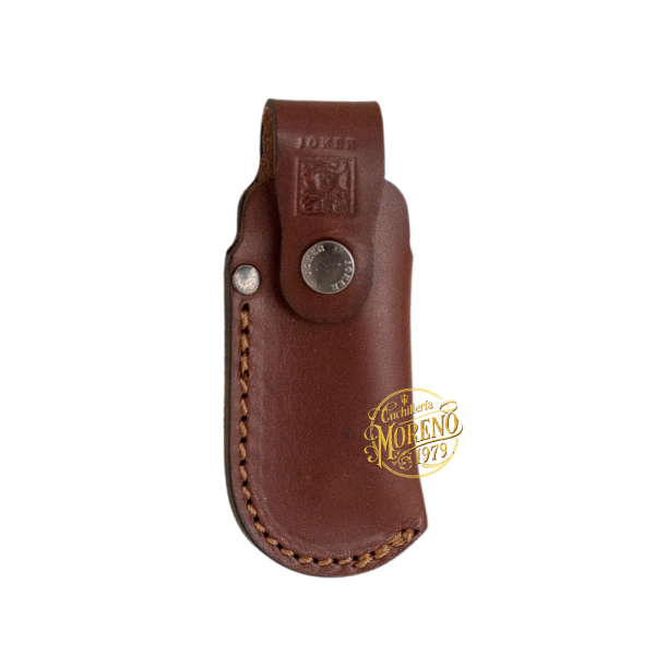 Funda Navaja JOKER Cuero Marrón