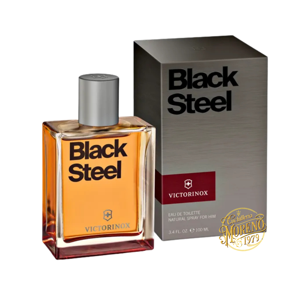 Eau de Toilette VICTORINOX BLACK STEEL 100ml
