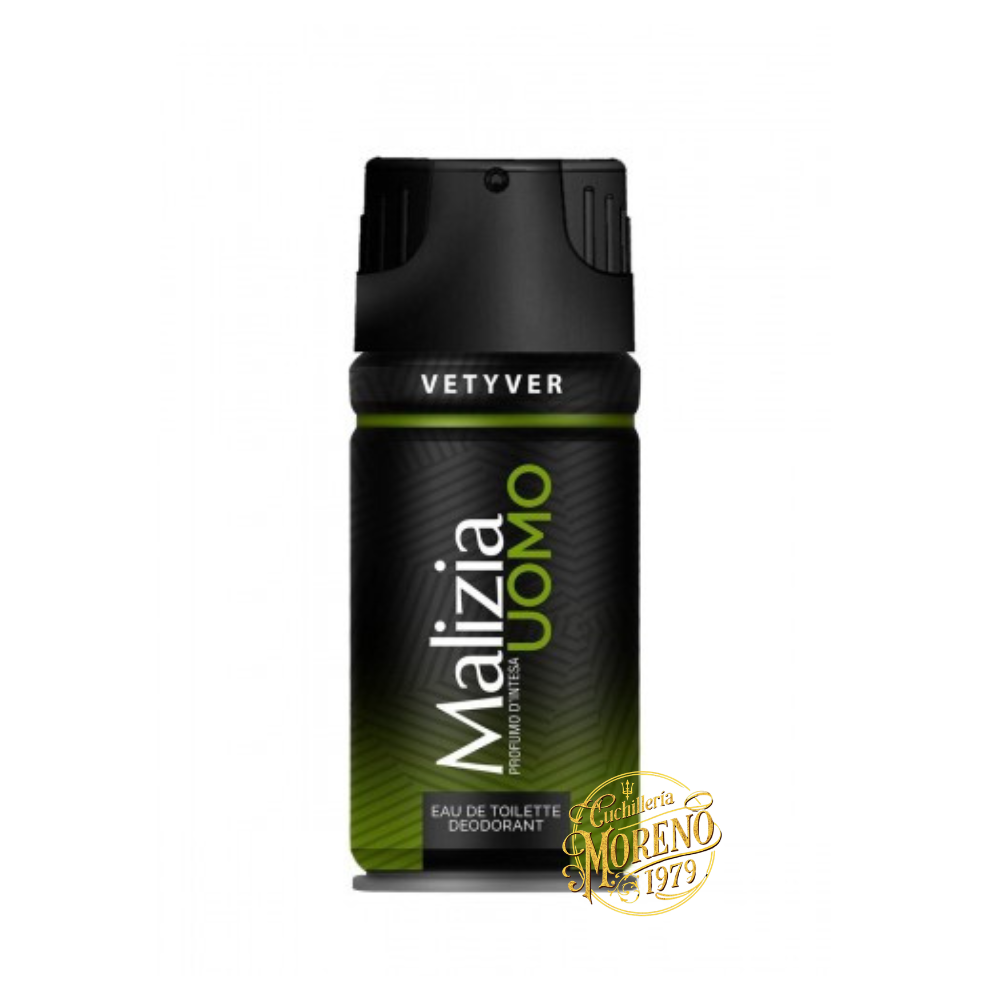 Desodorante Spray MALIZIA UOMO VETYVER 150ml
