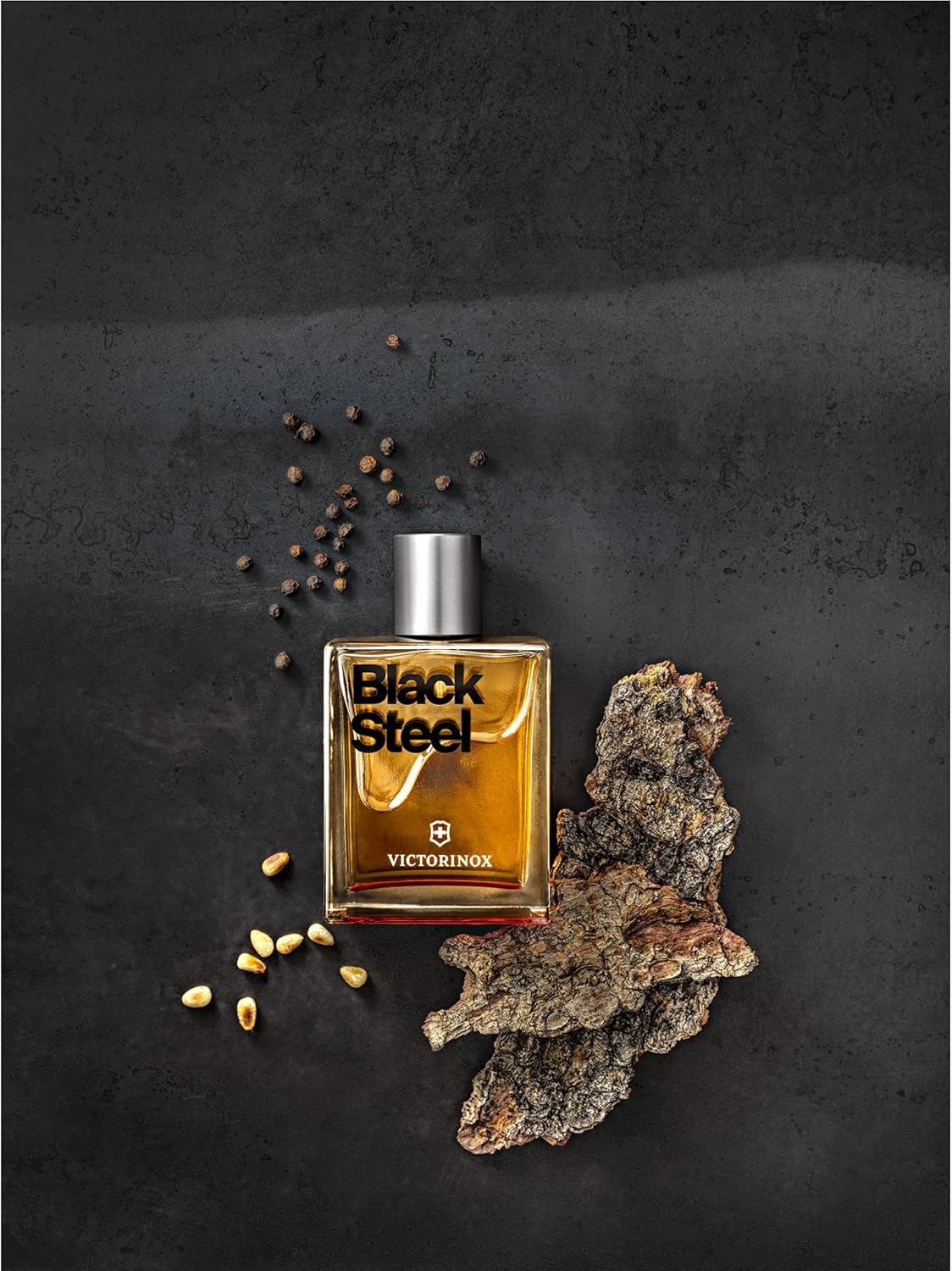 Eau de Toilette VICTORINOX BLACK STEEL 100ml - Imagen 2