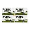 Cuchillas de Afeitar Doble Filo Astra Superior Platinum Verdes 20 unidades