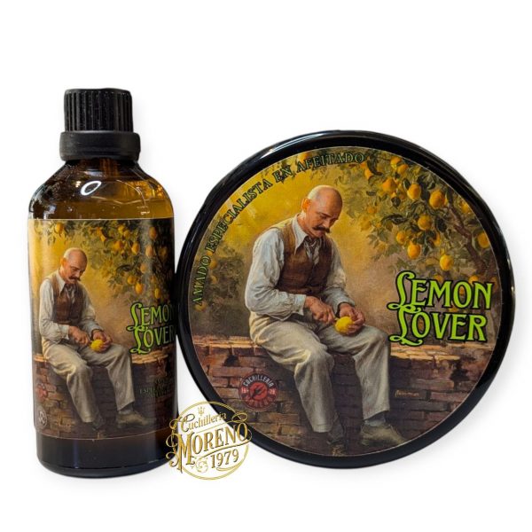 Combo Afeitado AMADO LEMON LOVER By Los Jabones de Joserra