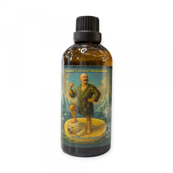 After Shave Loción Artesanal AMADO CÍTRICO MENTOLADO 2025 By Los Jabones de Joserra 100ml