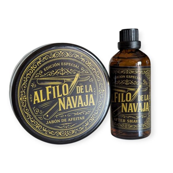 Combo Afeitado AL FILO DE LA NAVAJA By Los Jabones de Joserra & Amado
