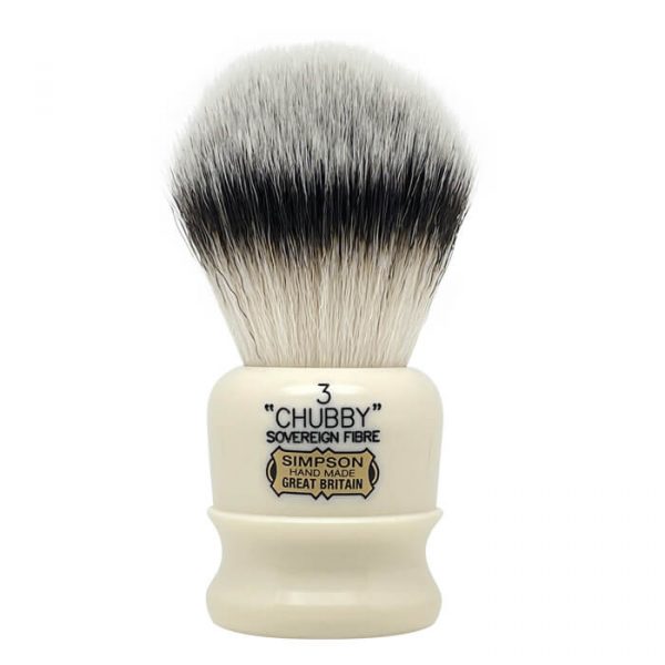 Brocha de Afeitar Sintética CHUBBY 3 SOVEREIGN GRADE Simpson
