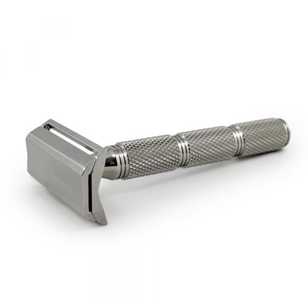 Maquinilla Afeitar Clásica RAZOROCK DAILY SMOOTH PLUS Puño Super Knurl