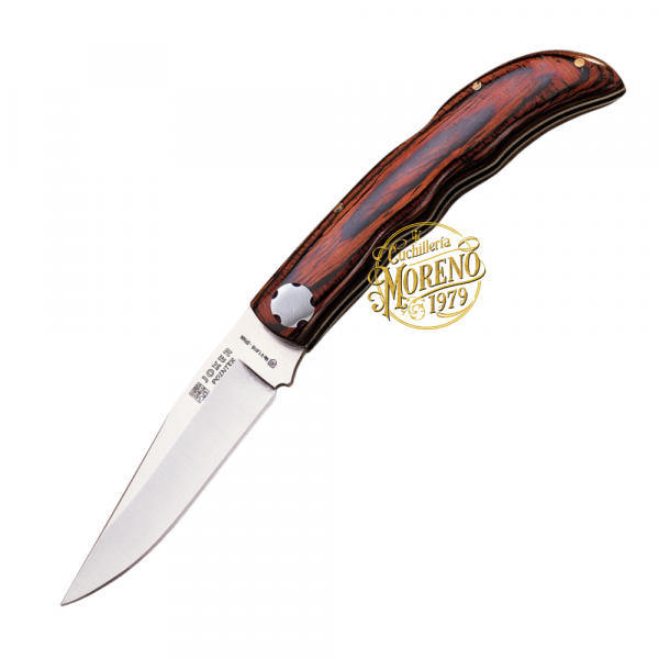 Navaja JOKER POINTER Puño Madera Roja 7,5cm