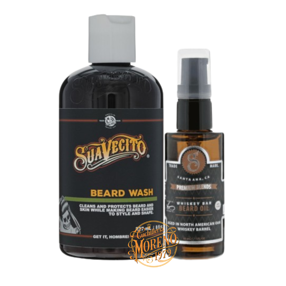 Pack Cuidado Barba Anti‑Descamación SUAVECITO