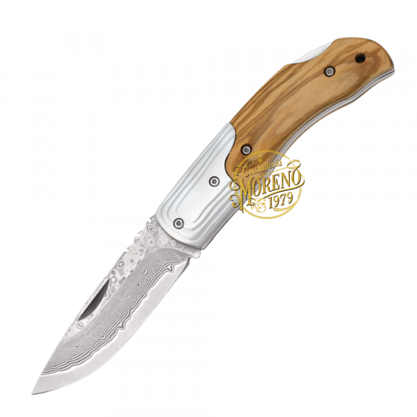 Navaja Damasco ALBAINOX Olivo