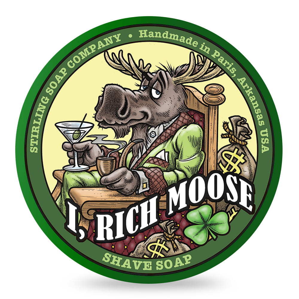 Jabón de Afeitar STIRLING I, RICH MOOSE 170ML