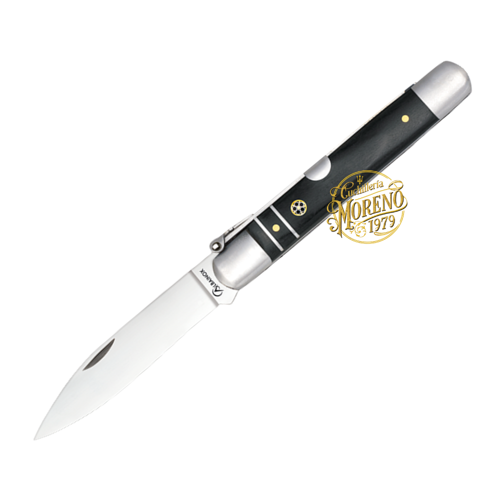 Navaja Machete Stamina ALBAINOX Negra Mosaic Pin