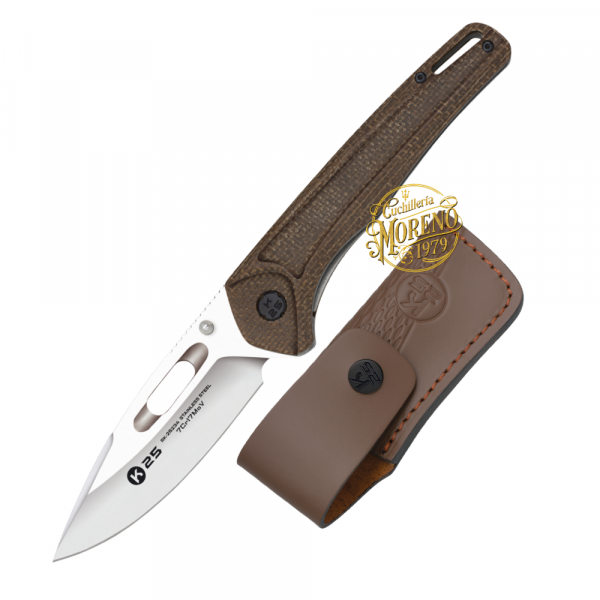 Navaja Outdoor K25 Mikarta Caramelo