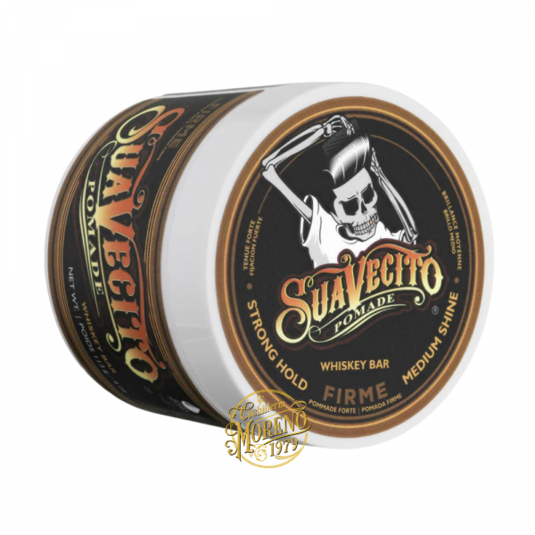 Pomada Cabello SUAVECITO WHISKEY BAR FIRME STRONG 113g