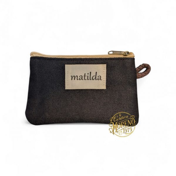Estuche Maquinilla de Afeitar de Viaje LA MATILDA Negro